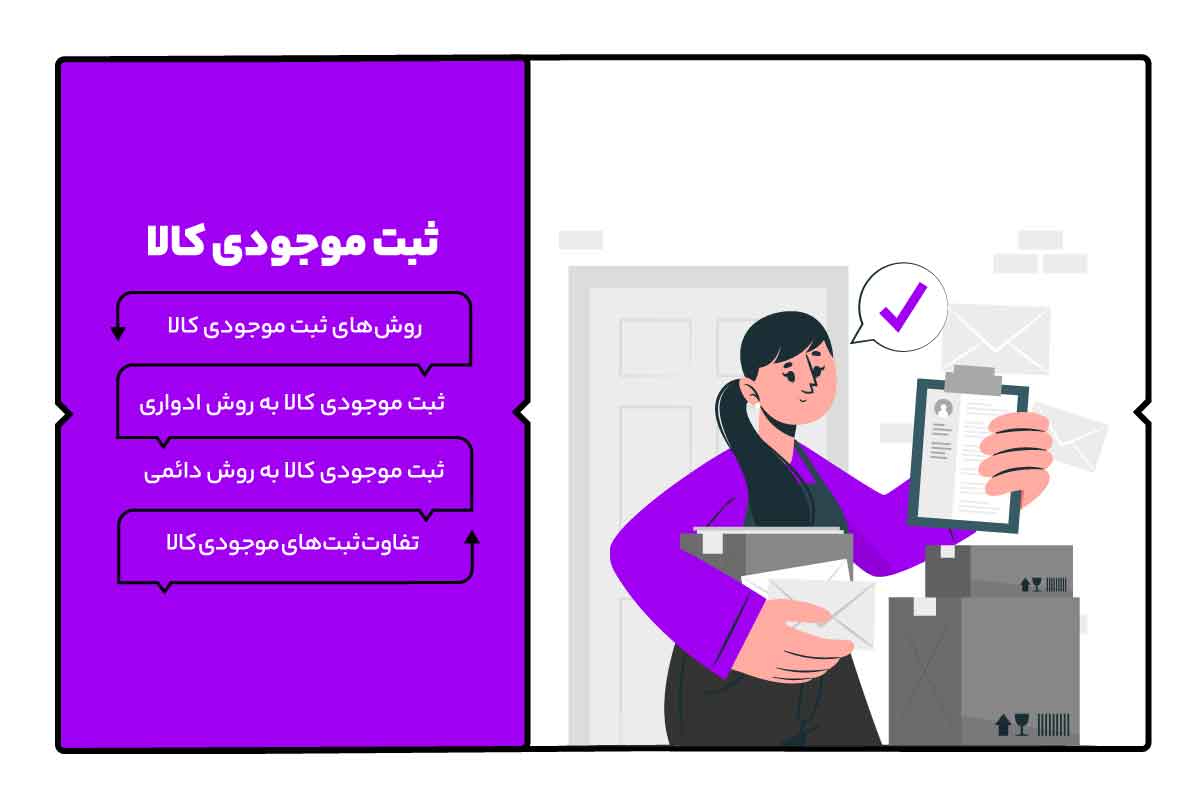 روش های ثبت موجودی کالا در حسابداری 1 ثبت موجودی کالا