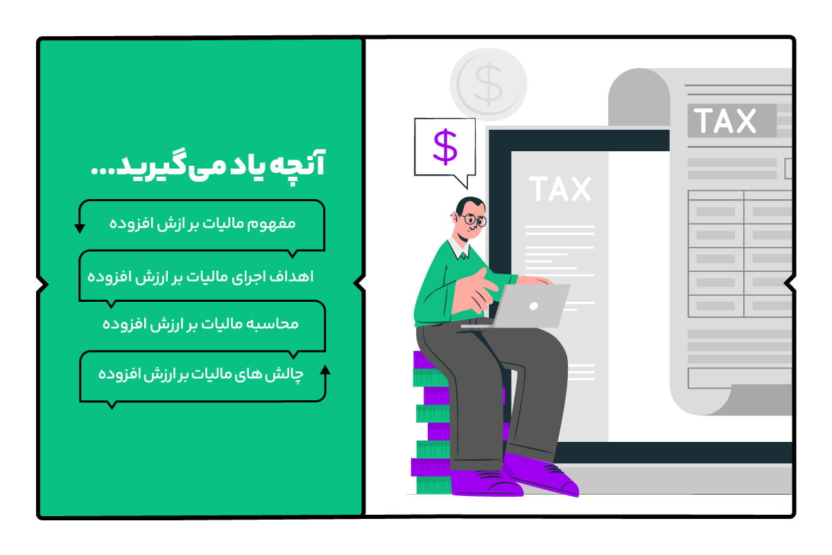 مالیات بر ارزش افزوده چیست؟ نحوه محاسبه مالیات ارزش افزوده 1 مالیات بر ارزش افزوده