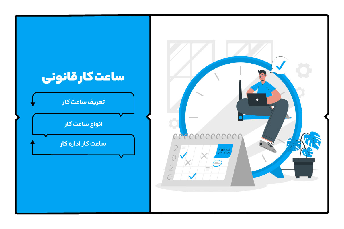 ساعت کار قانونی کارگران در سال 1402 چقدر است؟ 1 ساعت کار
