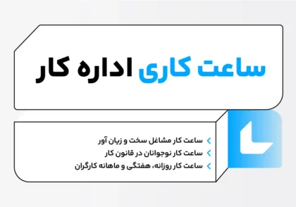 ساعت کاری اداره کار