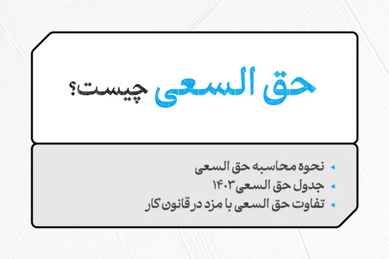 حق السعی
