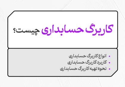 کاربرگ حسابداری