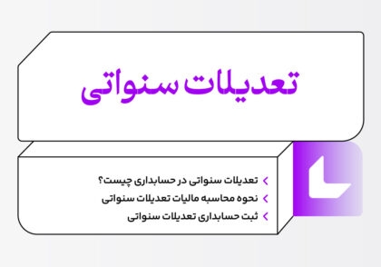 تعدیلات سنواتی